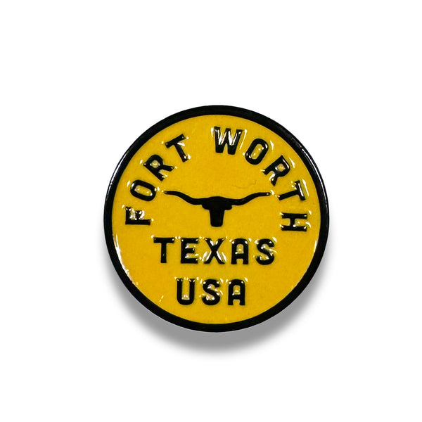 Fort Worth Texas USA  - Enamel Pin
