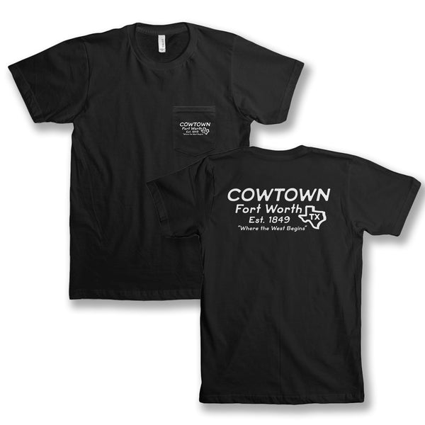 Cowtown Fort Worth - Pocket Tee