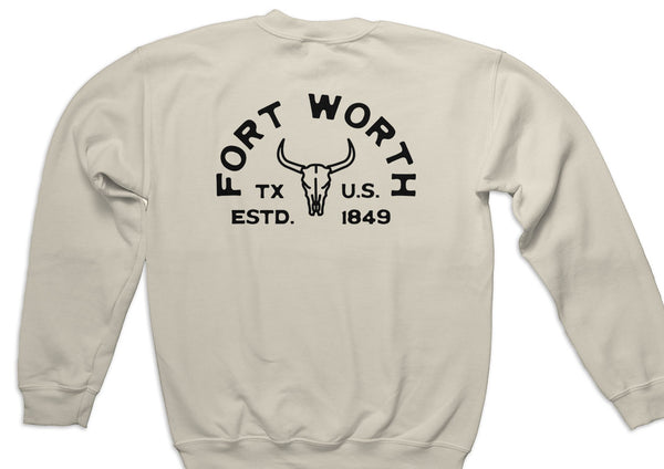 Fort Worth Texas 1849 - Sweatshirt - Sand