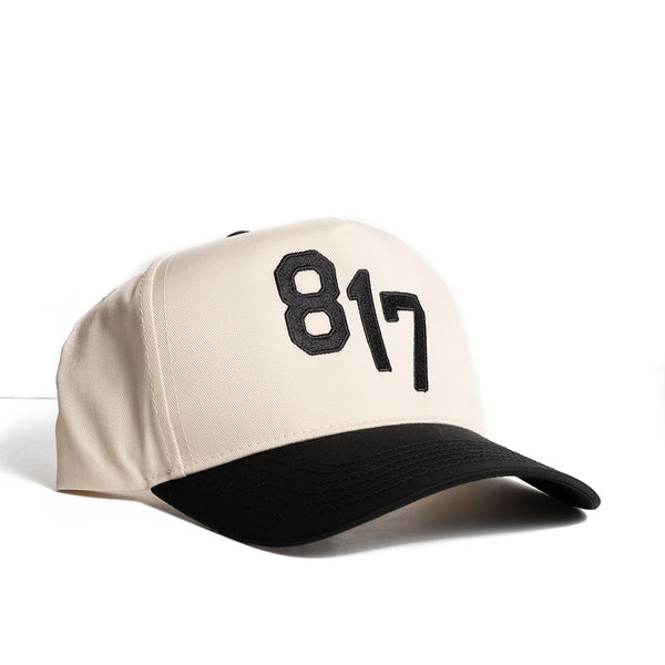 817 Athletic - Ball Cap - Natural/Black