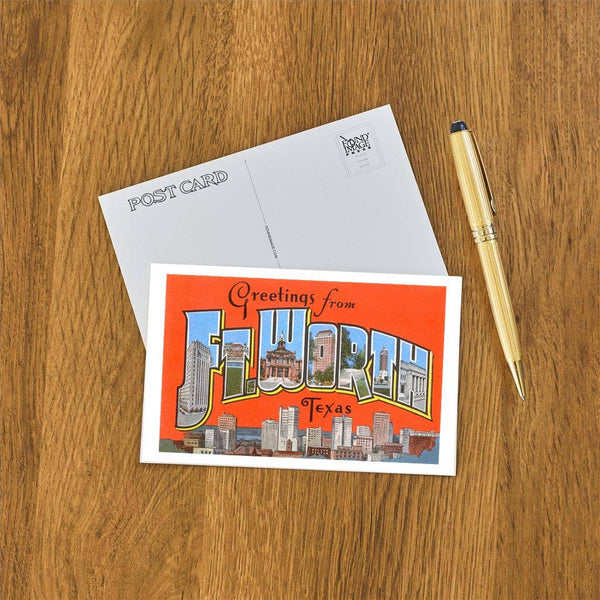 Postcard Greetings from Fort Worth, Texas