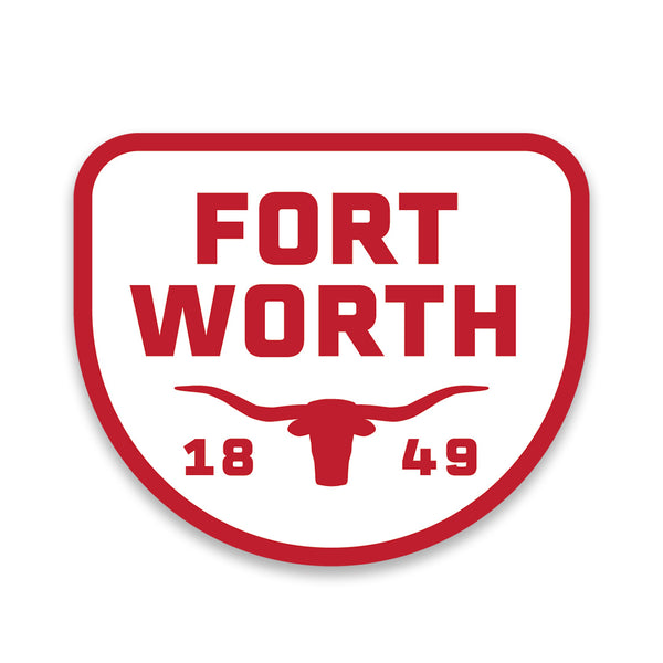 Fort Worth 1849 - Sticker