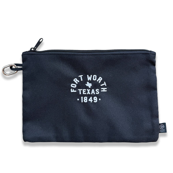 Fort Worth Texas 1849 - Zipper Bag