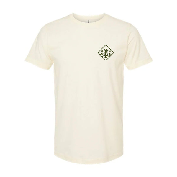 Texas 1836 Pear Cactus - T-Shirt - Natural