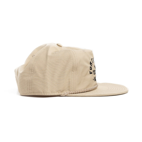 Fort Worth Texas 1849 - Classic Rope Hat - Tan/Black