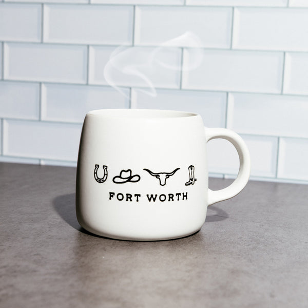 Fort Worth Icons - Coffee Mug