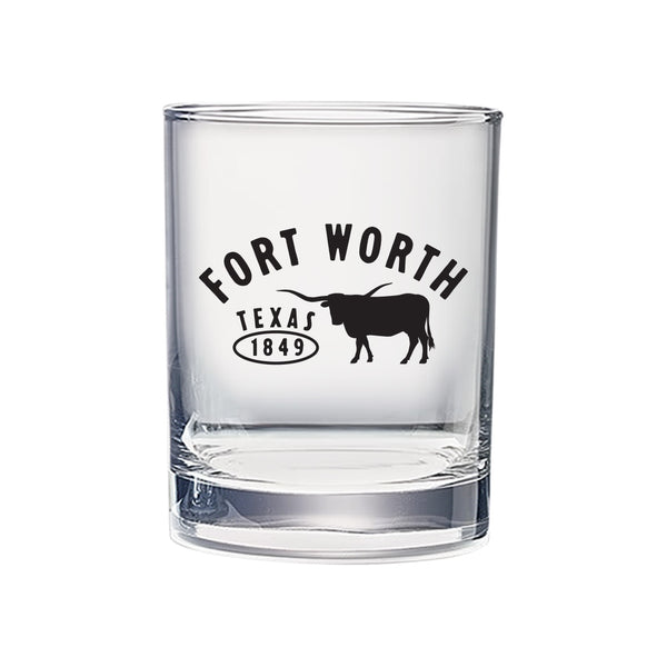 Fort Worth 1849 - Old Fashioned Glass