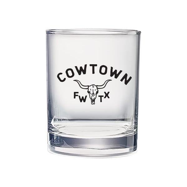 Cowtown Fort Worth - Old Fashioned Glass