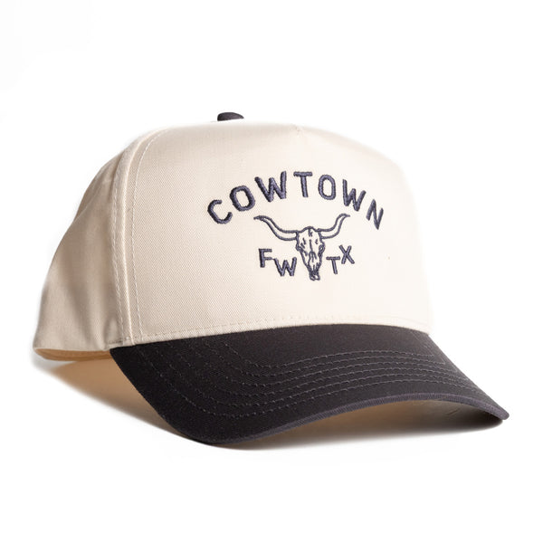 Cowtown FWTX - Ball Cap - Natural/Charcoal
