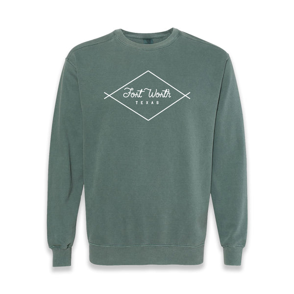 Fort Worth Texas - Sweatshirt - Spruce