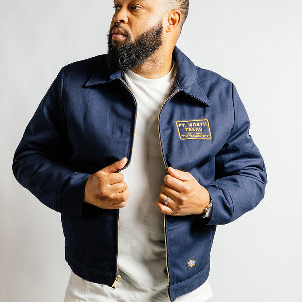 Fort Worth Estd. 1849 The Panther City - Dickies® Jacket - Dark Navy