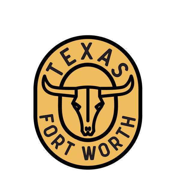 Fort Worth Badge - Sticker