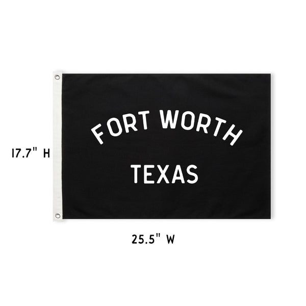 Fort Worth Texas - Canvas Flag