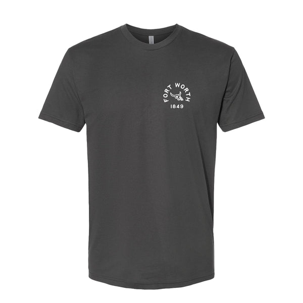 Fort Worth 1849 - T-Shirt - Charcoal