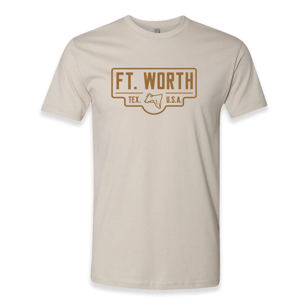 Fort Worth Tex. U.S.A. - T-Shirt - Sand