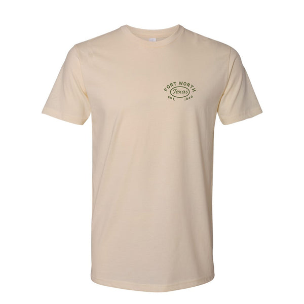 Fort Worth Texas Est. 1849 - T-Shirt - Cream