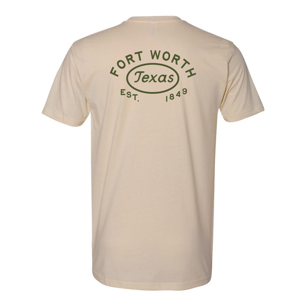 Fort Worth Texas Est. 1849 - T-Shirt - Cream