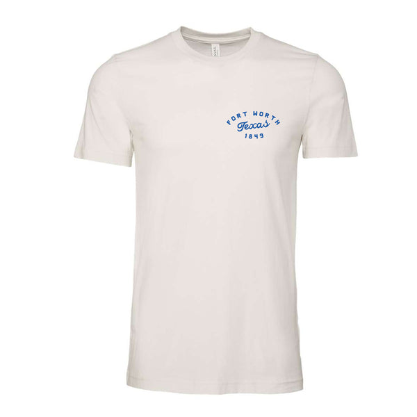 Fort Worth Texas 1849 - T-Shirt - Vintage White