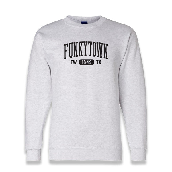 Funkytown 1849 Athletic - Sweatshirt - Silver Gray