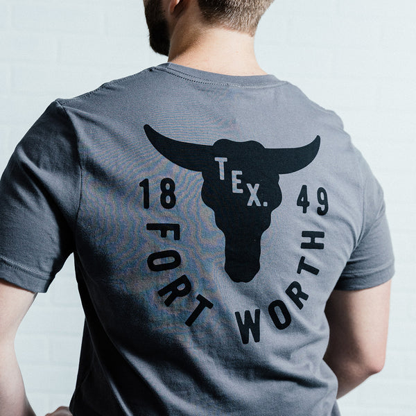 Fort Worth Tex. 1849 - T-Shirt - Asphalt