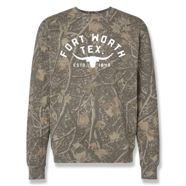 Fort Worth Est. 1849 - Camo - Sweatshirt