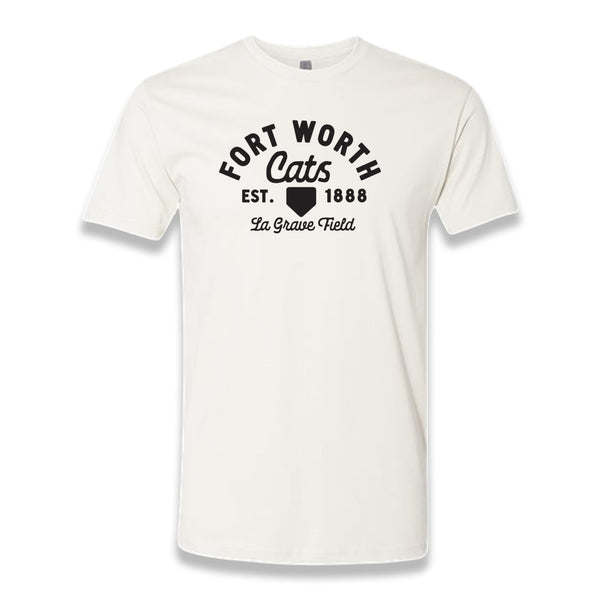 Fort Worth Cats - T-Shirt - Bone
