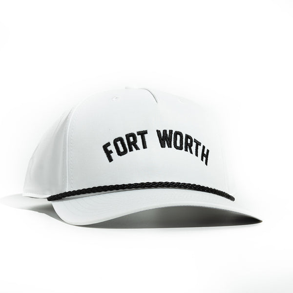 Fort Worth Rope Hat - White - Snapback