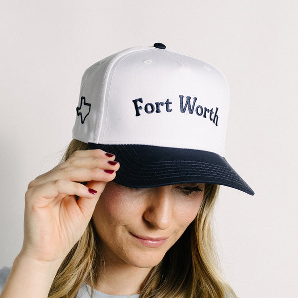 Fort Worth - Ball Cap - Navy/White