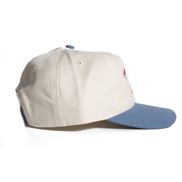 Fort Worth Texas Established 1849 - Ball Cap - Natural/Blue