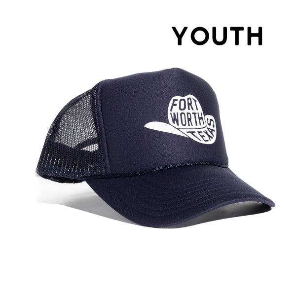 Fort Worth Cowboy Hat - Foam Trucker - Youth
