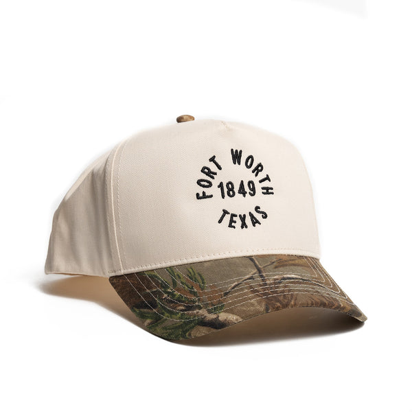 Fort Worth Texas 1836 - Ball Cap - Camo