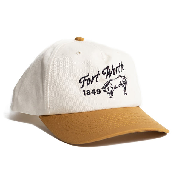 Fort Worth 1849 - TX - Ball Cap - Natural/Birch