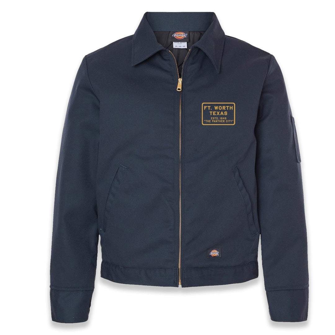 Fort Worth Estd. 1849 The Panther City - Dickies® Jacket - Dark