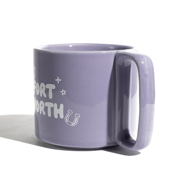 Fort Worth - Coffee Mug - Purple