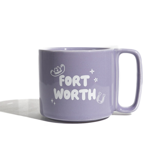 Fort Worth - Coffee Mug - Purple