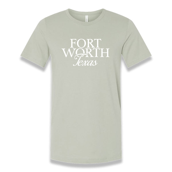 Fort Worth Script - T-Shirt - Thyme