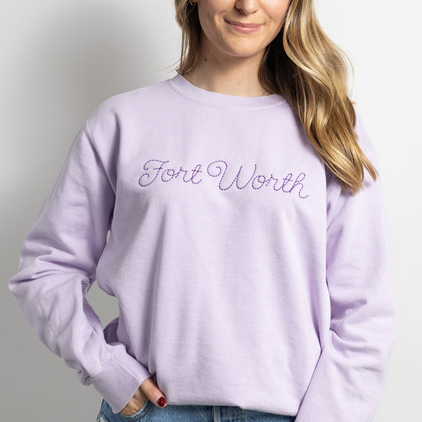 Fort Worth - Sweatshirt - Orchid