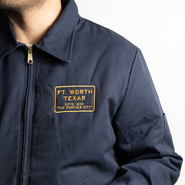 Fort Worth Estd. 1849 The Panther City - Dickies® Jacket - Dark Fort Worth Estd. 1849 The Panther City - Dickies® Jacket - Dark