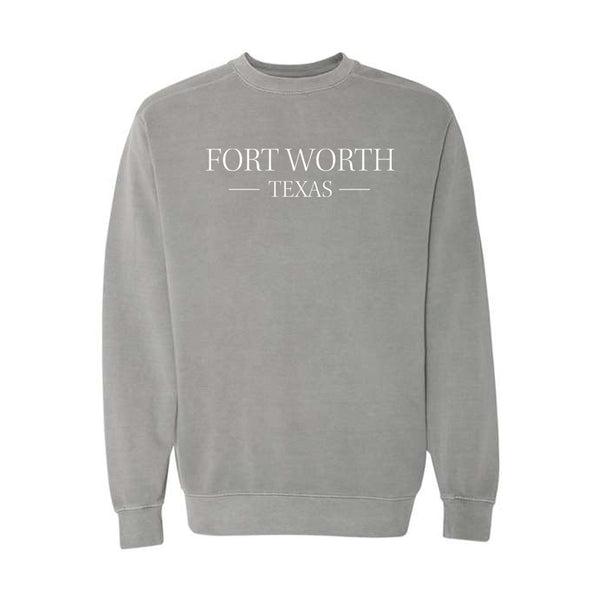 Fort Worth Texas - Sweatshirt - Grey