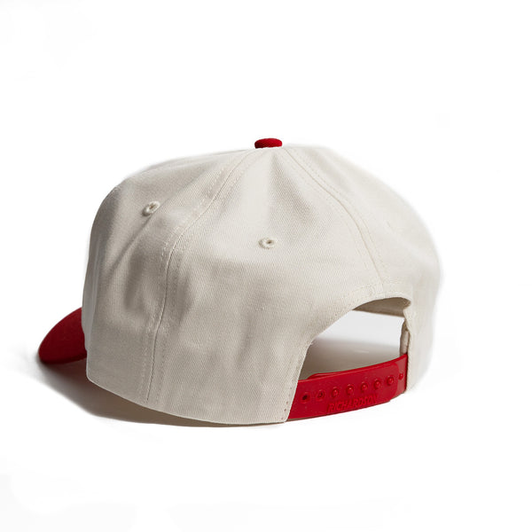 Funkytown Ft. Worth Texas - TX - Ball Cap - Natural/Red