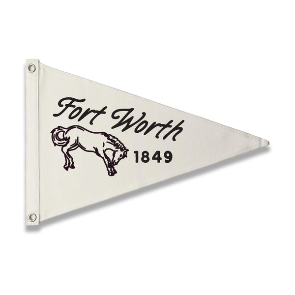 Fort Worth Bronco 1849 - Pennant