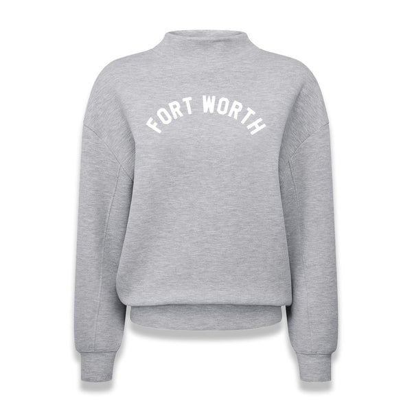 Fort Worth Athletic - Women's Luxe Mock Neck - Sweatshirt