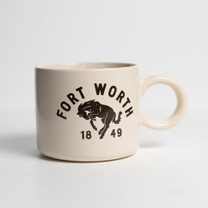 Fort Worth 1849 Bronco - Mug