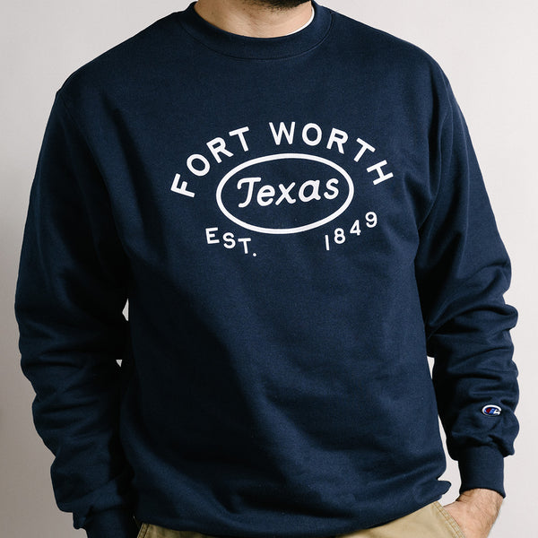 Fort Worth Est. 1849 - Sweatshirt - Dark Navy