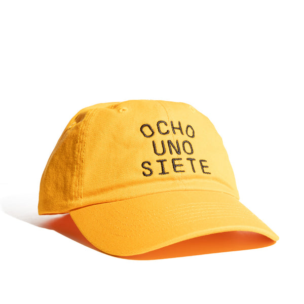 Ocho Uno Siete - Ball Cap - Gold