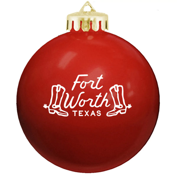 Fort Worth Boots - Christmas Ornament