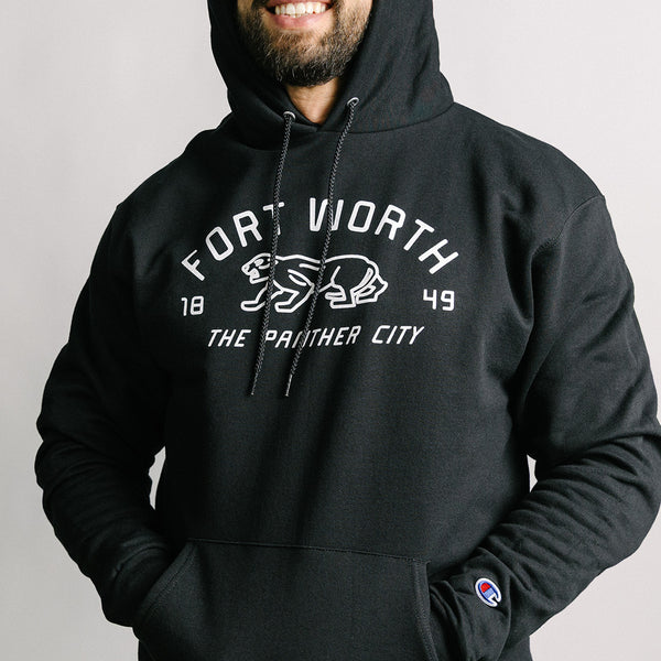 The Panther City Fort Worth - Hoodie - Black