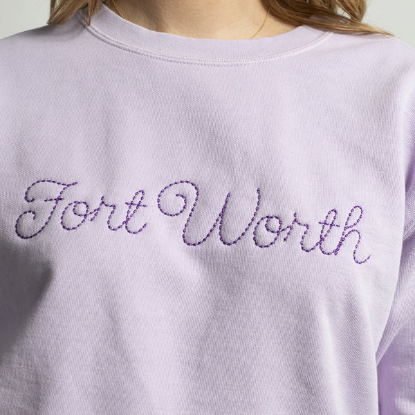 Fort Worth - Sweatshirt - Orchid