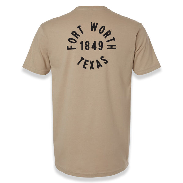 Fort Worth Texas 1849 - T-Shirt - Tan