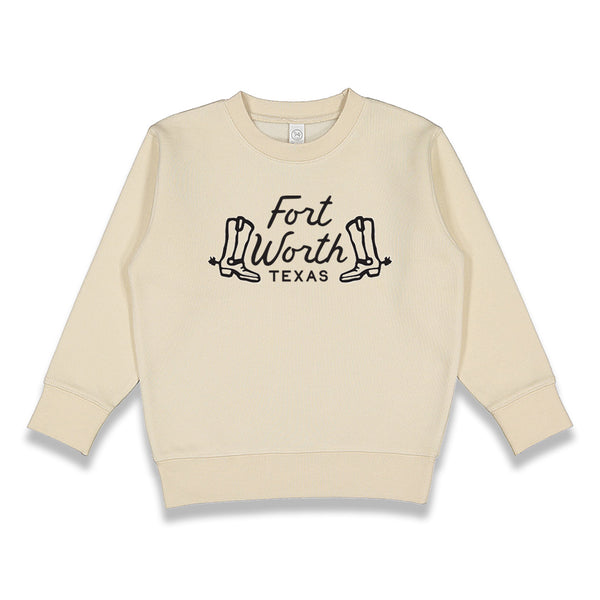 Fort Worth Boots - Toddler Sweatshirt